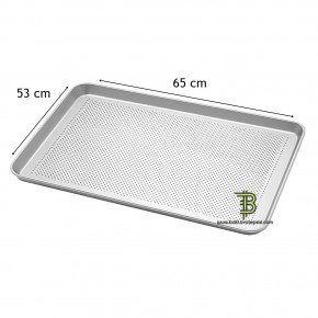 Poğaça Tepsisi 53x65 cm Delikli