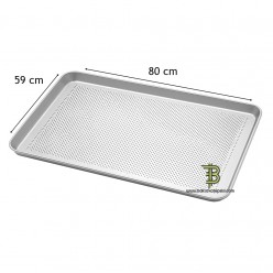 Poğaça Tepsisi 59x80 cm Delikli