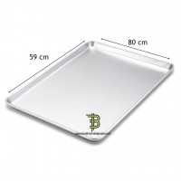 Poğaça Tepsisi Düz 59x80 cm Poğaça Tepsisi Düz 59x80 cm