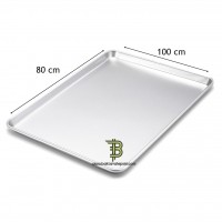 Poğaça Tepsisi Düz 80x100 cm Poğaça Tepsisi Düz 80x100 cm