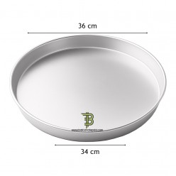 Tek Kullanımlık Yuvarlak Tepsi 34 cm