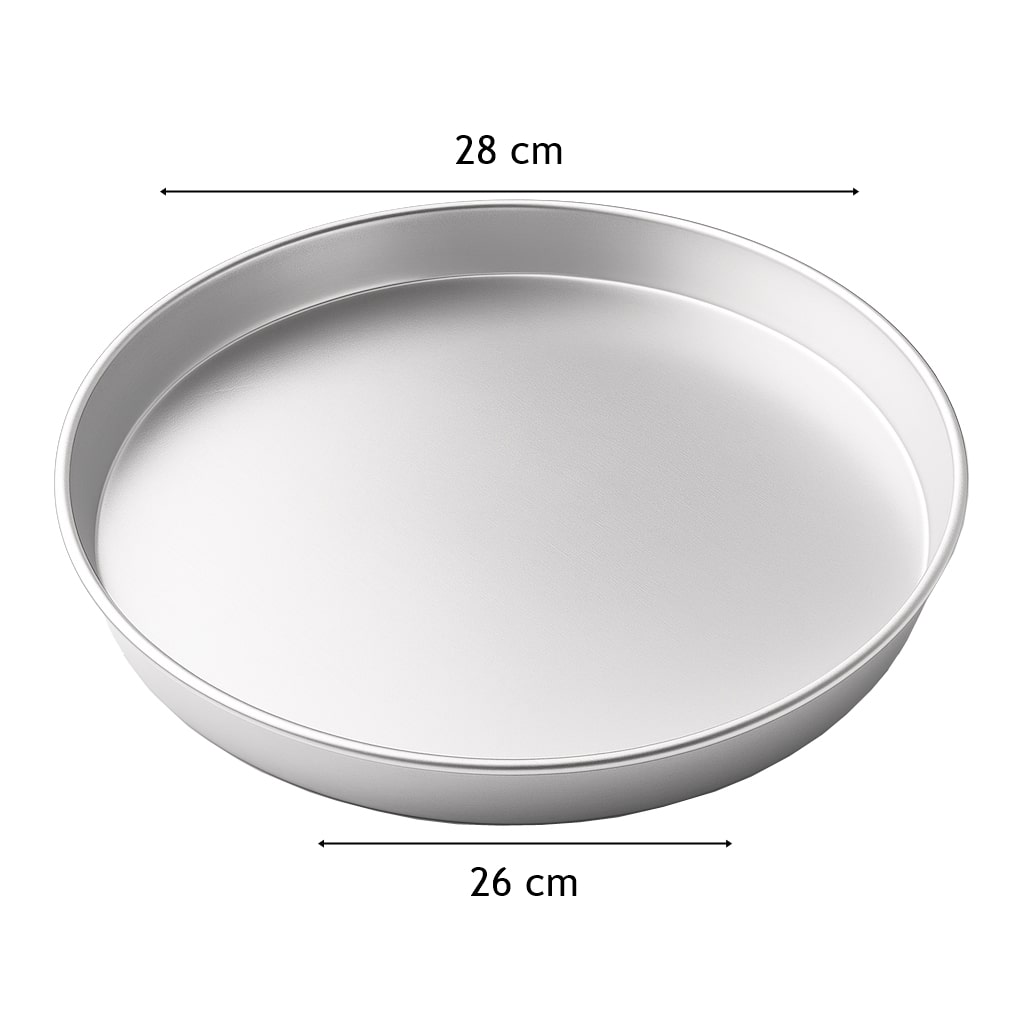 26 cm Kullan At Yuvarlak Tepsi – kapasite planlaması ürün görseli